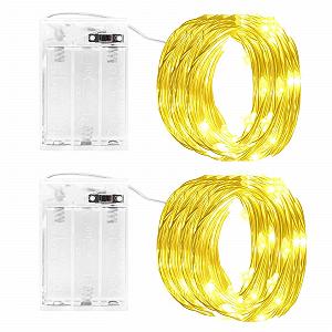 Гирлянда Cshare LED 30 LED 3 м, теплый белый - Фото 1