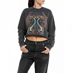 Женский свитшот Replay Cropped - Фото 1