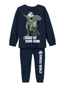 Піжамний комплект NAME IT Nmmnedat Jurassic Nightset Noos Sky для хлопчиків - Фото 1