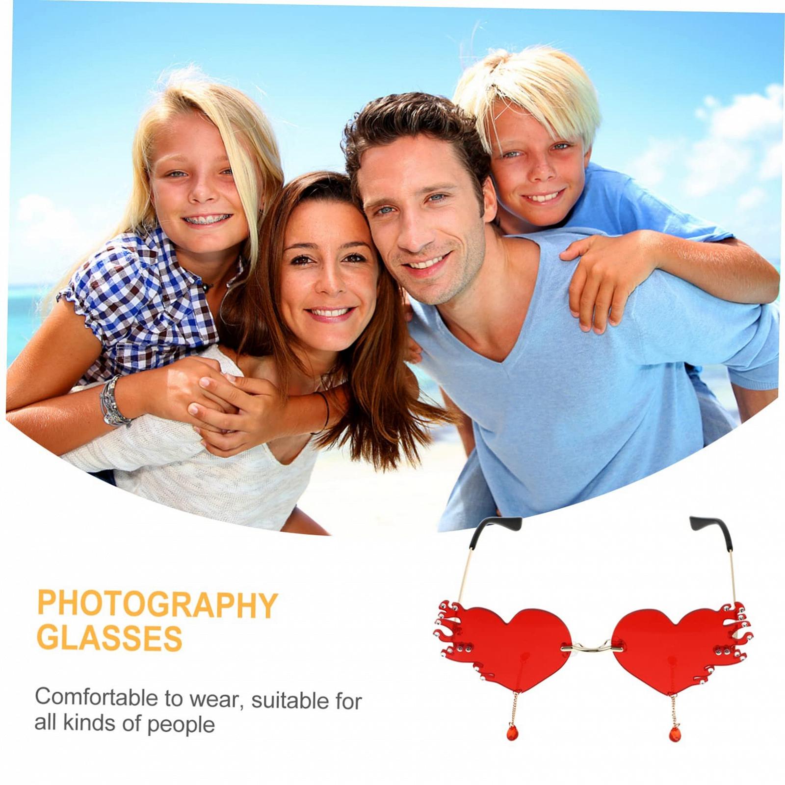 Солнцезащитные очки Сердце (4 шт.), фото №9