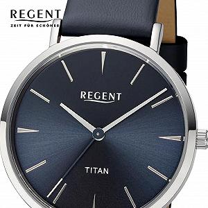 Женские часы Titanium REGENT 12090358 Темно-синий, серебристый/черный, Ремешок. synthetic.ua - Фото 1