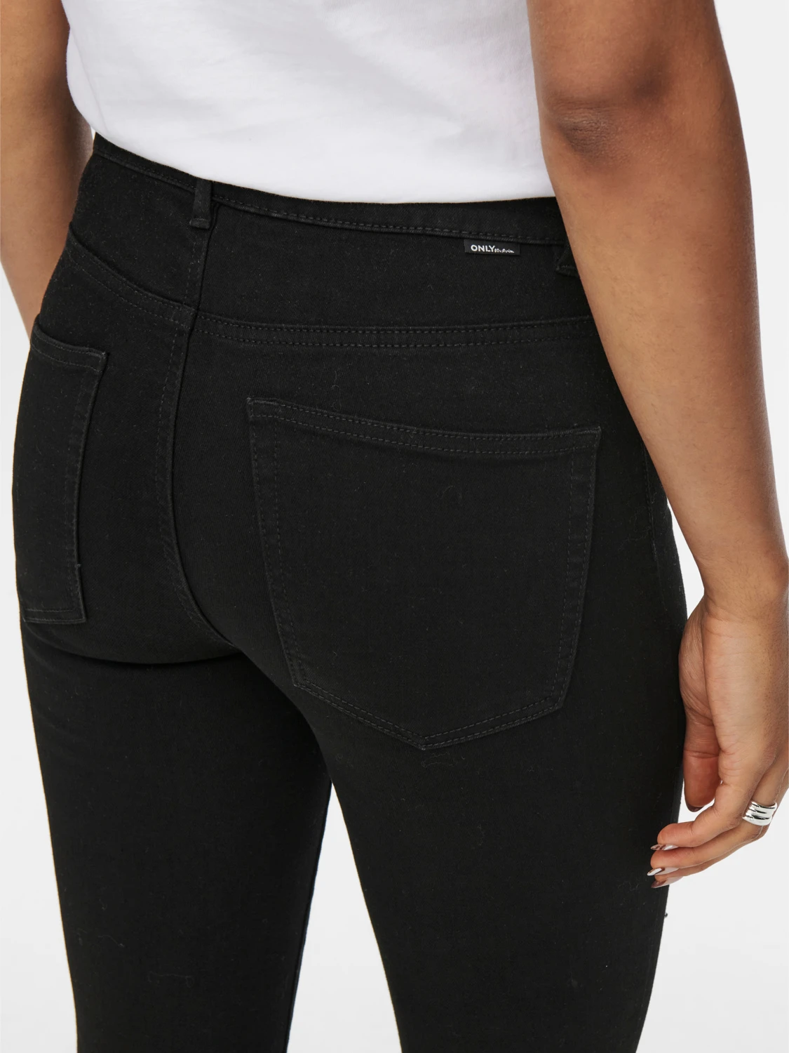 Джинсы ONLY ONLOPTION SUPER HW SK ANK BB BJ632 15208617 Denim Черный M, фото №4