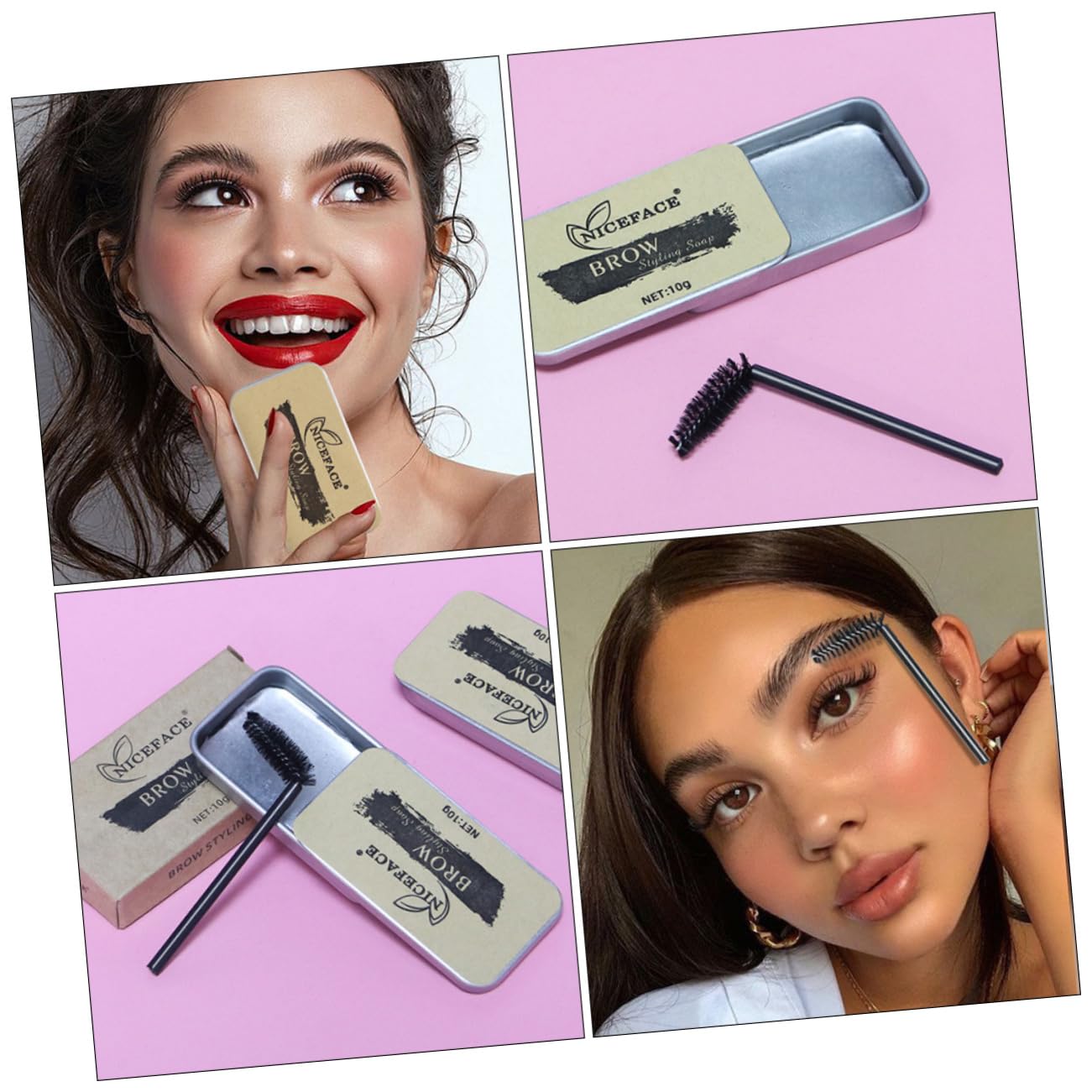 Набір MAGICLULU Eyebrow Soap Lamination Kit Eyebrow Cream Wax Eyebrow Gel Soap для фіксації брів Гель постійний з текстурою крему для жінок, фото №4 Набір MAGICLULU Eyebrow Soap Lamination Kit Eyebrow Cream Wax Eyebrow Gel Soap для фіксації брів Гель постійний з текстурою крему для жінок, фото №4