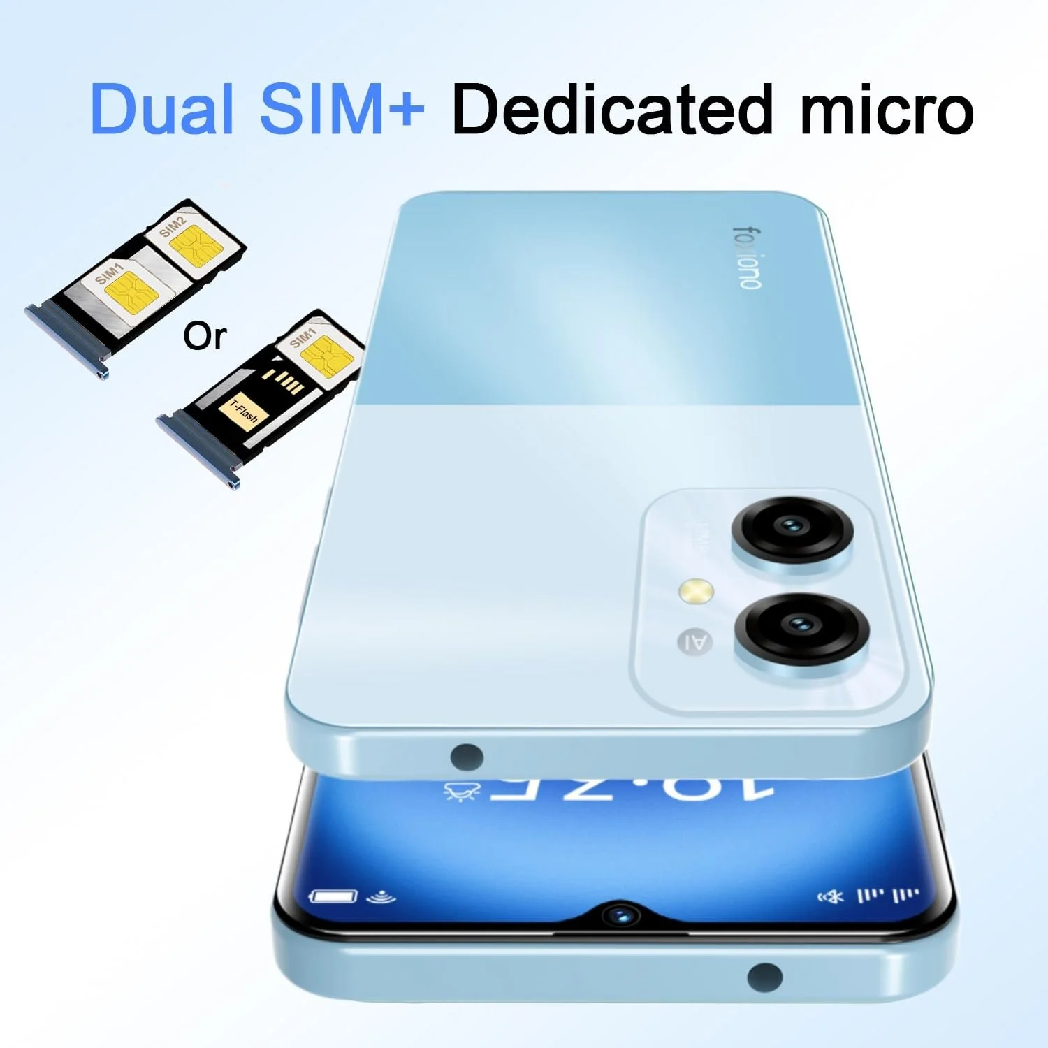 Смартфон 8GB+64GB 6,52" HD+ 13 Мп+5 Мп 4000 мАч 4G Dual SIM, фото №5