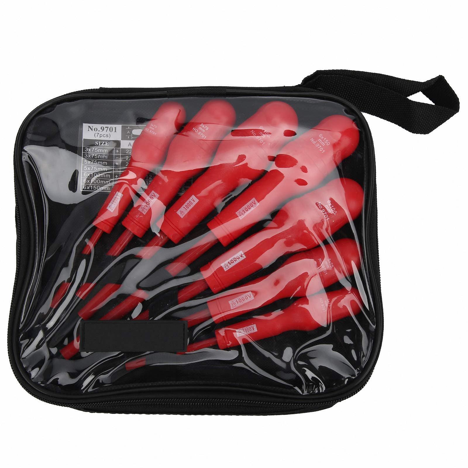 Набір викруток Electrician 8 шт. ізольовані 1000V професійний, фото №4 Набір викруток Electrician 8 шт. ізольовані 1000V професійний, фото №4