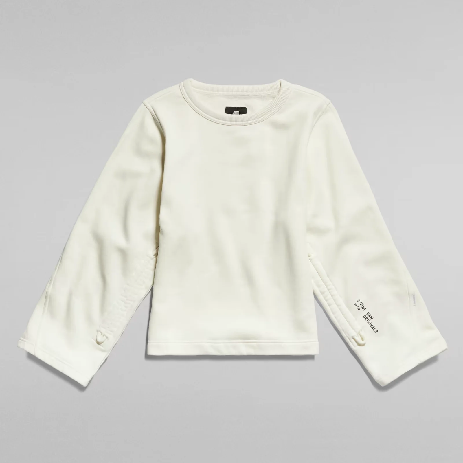 Женский свитер G-Star RAW Adjustable Sleeve Cropped Sweat - XS, фото №4 Женский свитер G-Star RAW Adjustable Sleeve Cropped Sweat - XS, фото №4