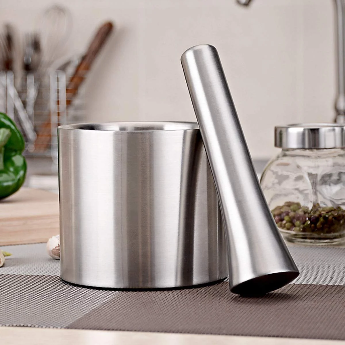 Ступка з товкачиком Edelstahl, фото №2