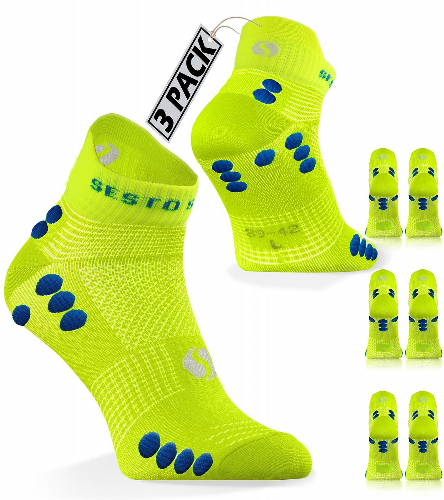 Шкарпетки Sesto Senso Спортивні Короткі Водовідштовхувальні, 3 пари, фото №1