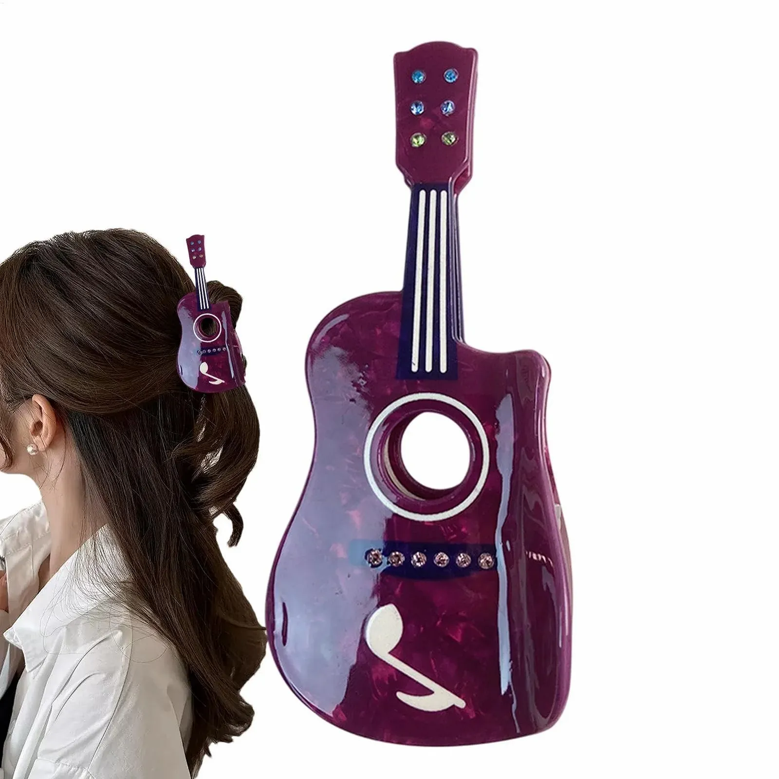 Заколка для волос Zunishaone Гитара Музыкальный фестиваль, фото №8 Заколка для волос Zunishaone Гитара Музыкальный фестиваль, фото №8