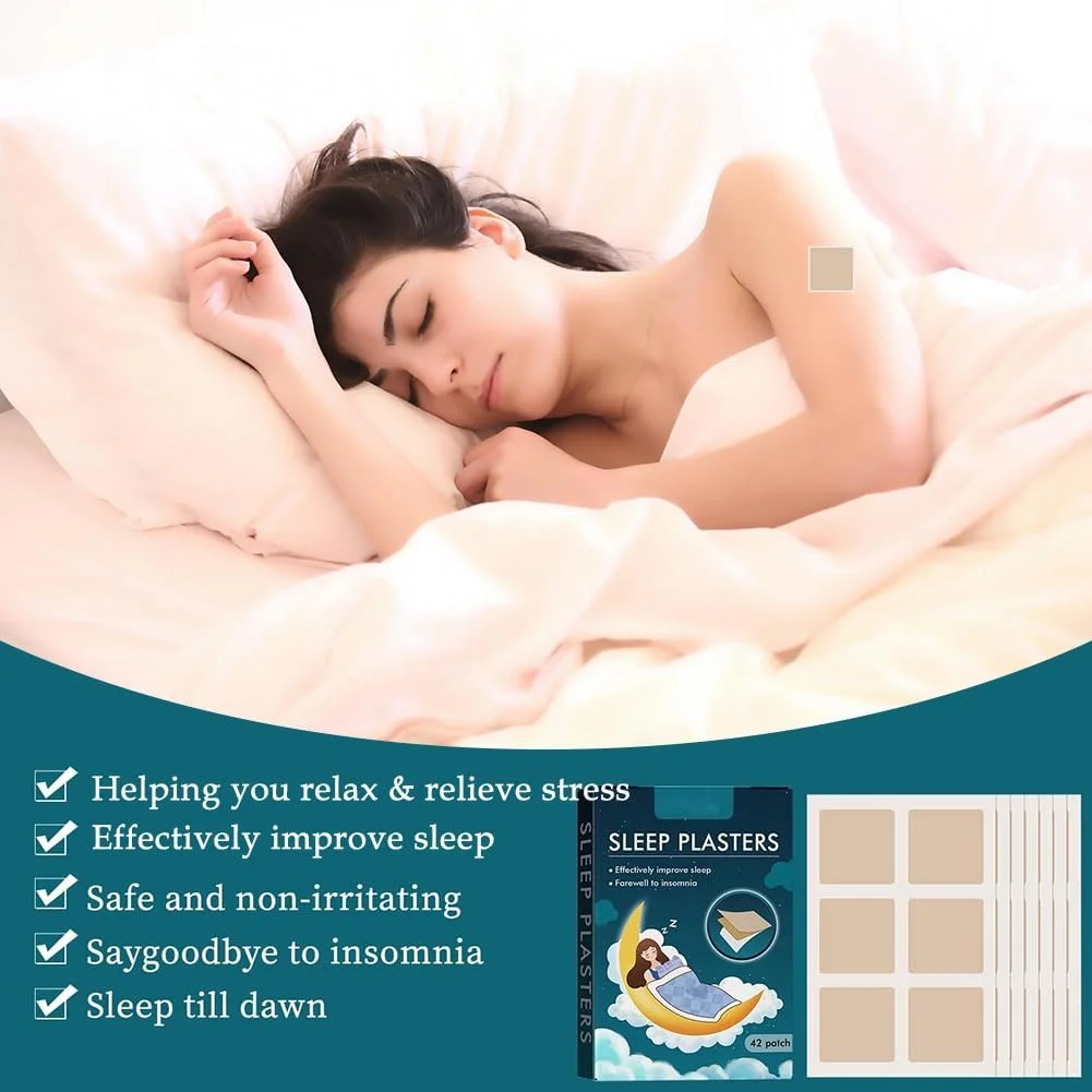 Пластирі для сну 42 шт., Покращені пластирі для сну для дорослих, фото №4
