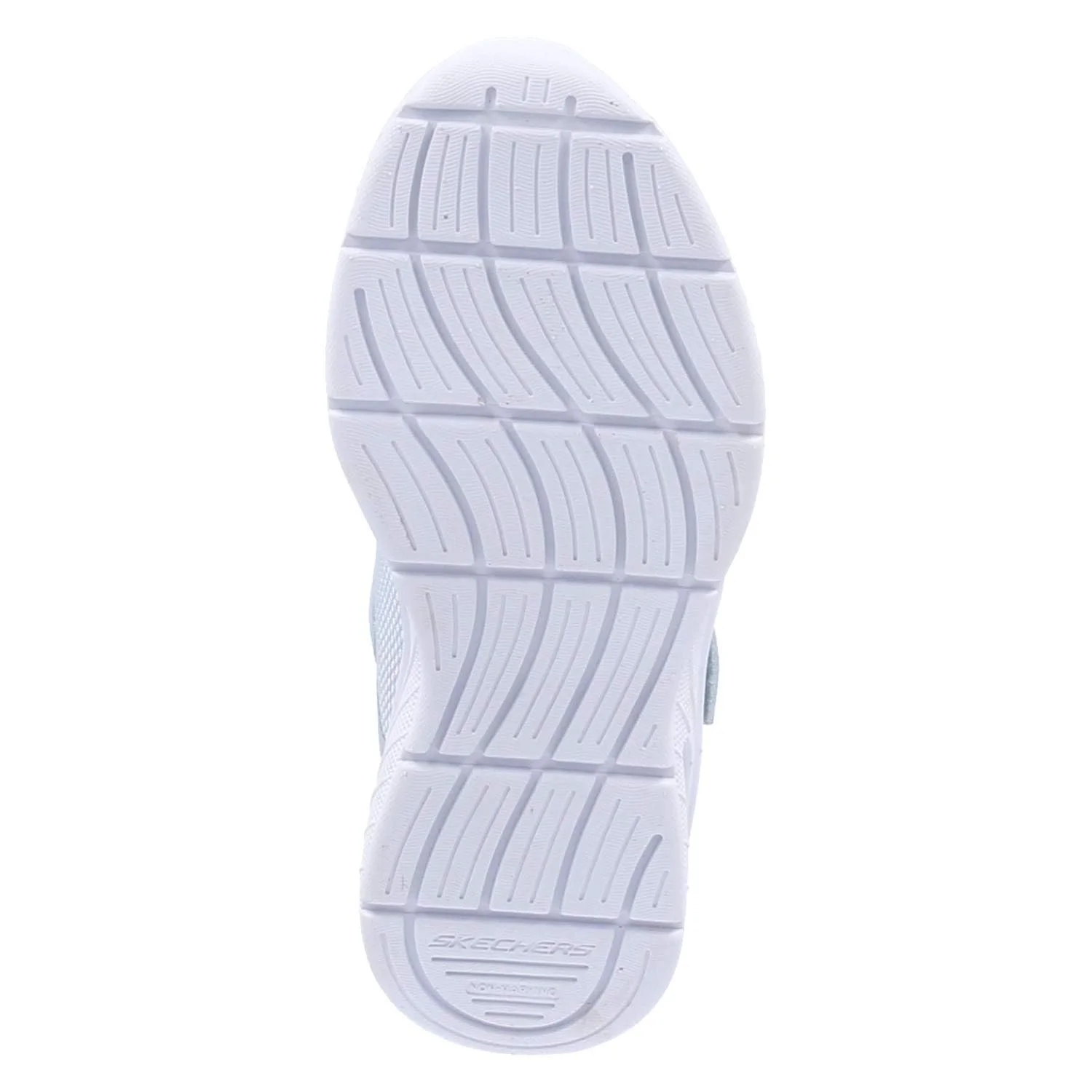 Кроссовки Skechers Microspec Max Plus Subtle Steps для девочек 303546L LTBL Голубой, фото №8