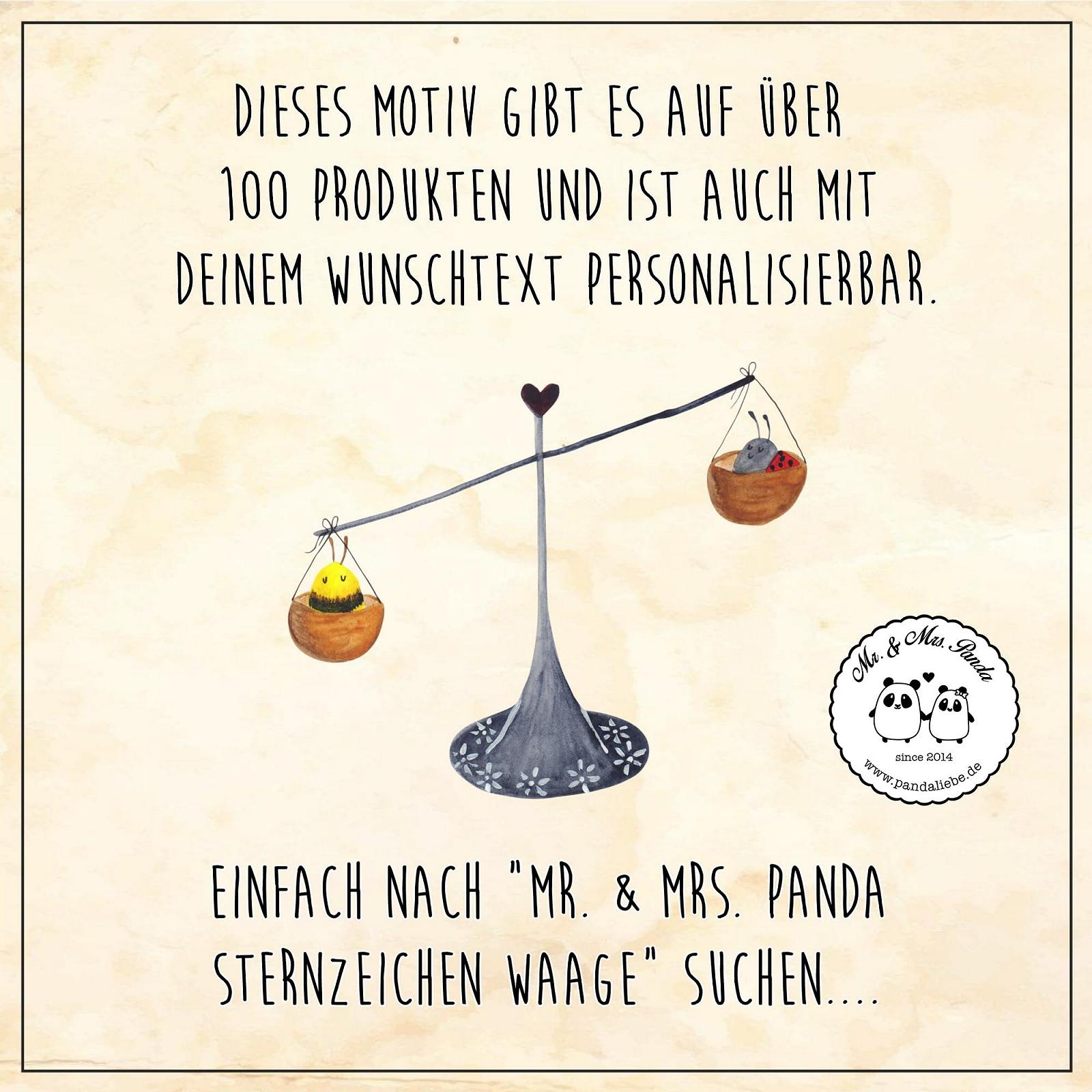 Дитяча Кружка Mr. & Mrs. Panda Знак Зодіаку Терези, фото №6