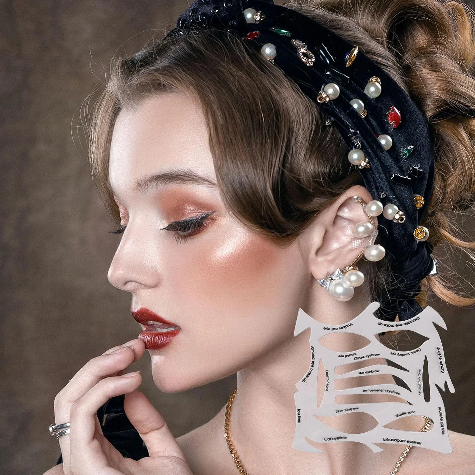 Трафареты для подводки для глаз Stronrive, фото №6