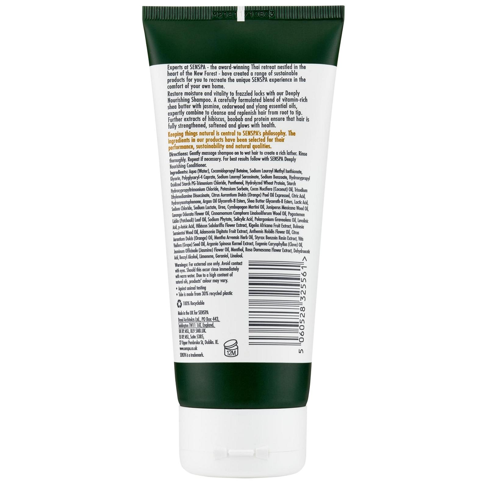 Шампунь Senspa Deep Nourishing 200 мл, фото №2
