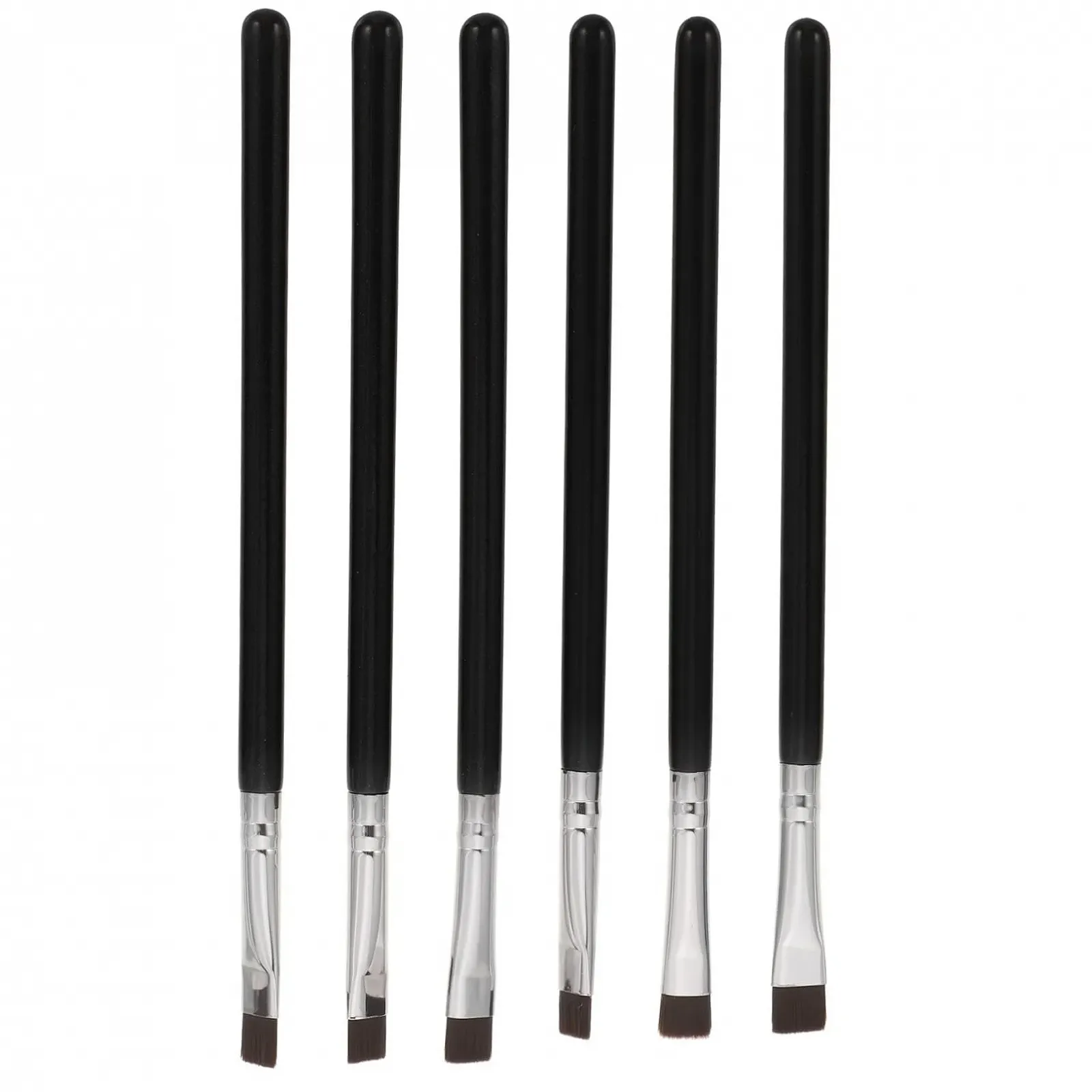 Пензлі MAGICLULU для брів, плоский, 6 штук, фото №1