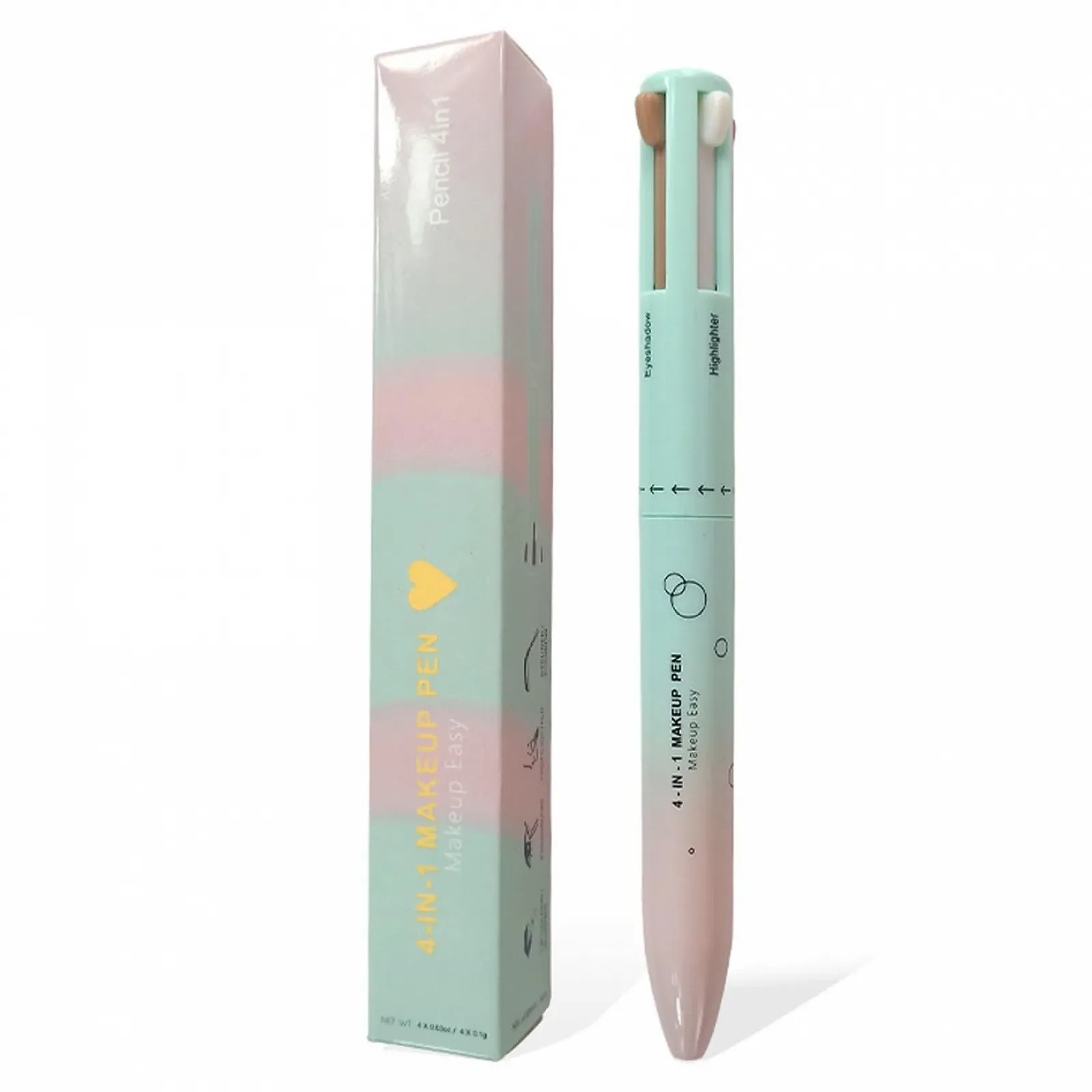 Карандаш для макияжа 4 в 1 Многофункциональный, фото №1