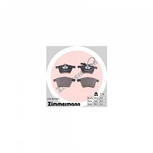 Тормозной диск ZIMMERMANN COAT Z 250.1346.20 для FORD VAG передняя ось synthetic.ua - Фото 1