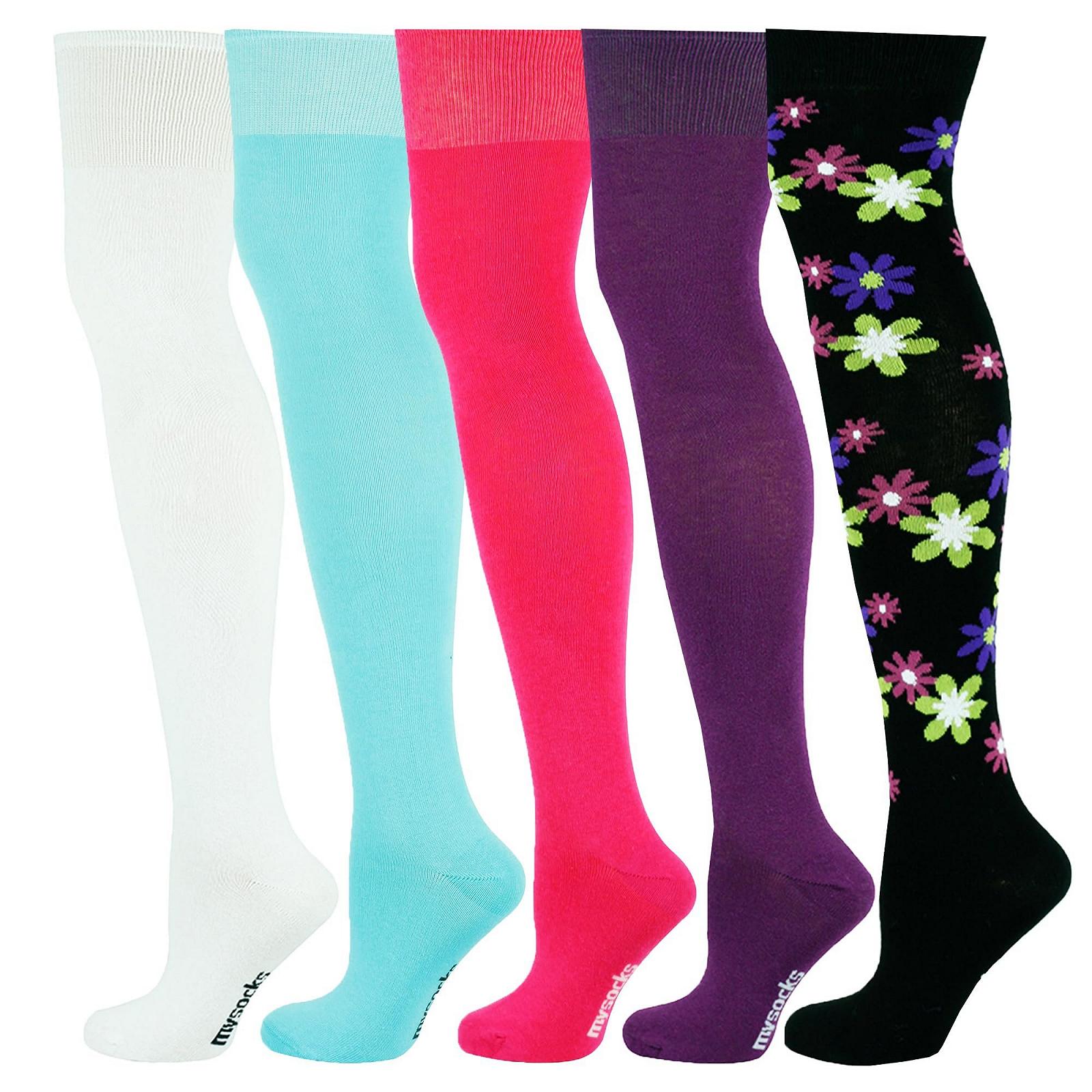 Гольфи Mysocks Over the Knee Довгі шкарпетки 5 пар, фото №1