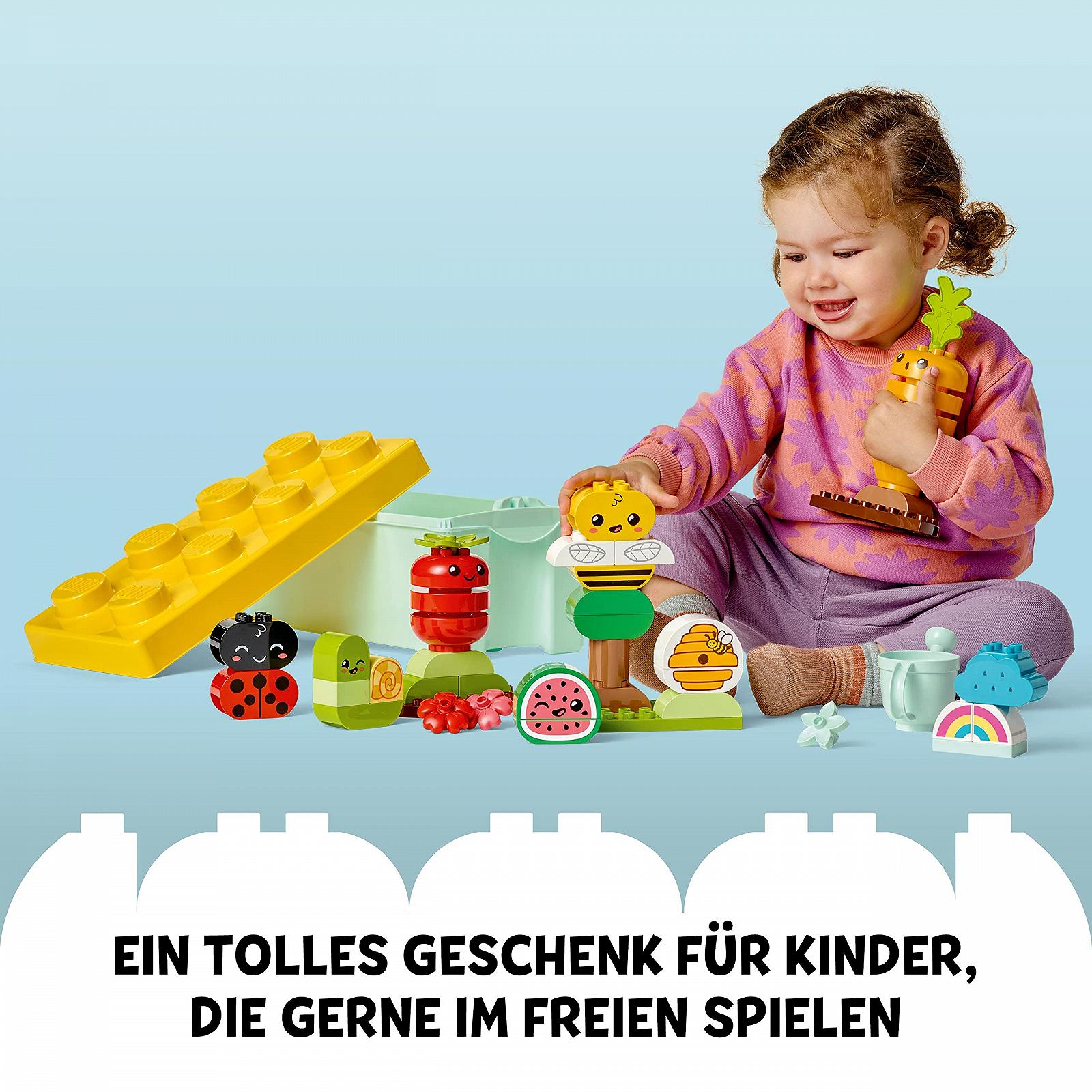 Набір LEGO Duplo 10984 My First Organic Garden для складання Рослин та комах, фото №8