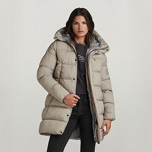 Жіноча куртка G-Star Whistler Parka Puffer Elephant Skin - XS - Фото 1