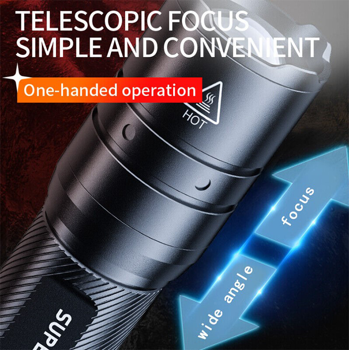 Фонарик ручний акумулятор F3-T SuperFire 600 Lumen IP44, фото №6 Фонарик ручний акумулятор F3-T SuperFire 600 Lumen IP44, фото №6