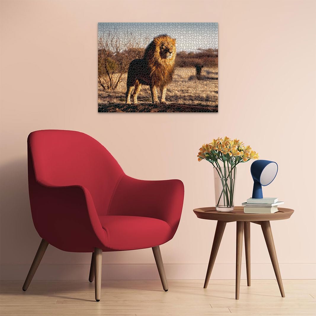 Пазл Ravensburger Лев 12000733 1500 деталей Животные, фото №5 Пазл Ravensburger Лев 12000733 1500 деталей Животные, фото №5