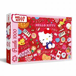 Купити Пазл Trefl Hello Kitty 1000 елементів - Фото 1 Пазл Trefl Hello Kitty 1000 елементів - Фото 1