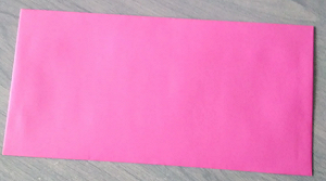 Конверты розовые Евро формат подарочные бумажные канцелярские почтовые конверты. Упаковка 10 шт. - Фото 1