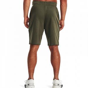 Шорты Under Armour RIVAL TERRY SHORT 1361631-390 Хаки M synthetic.ua - Фото 1