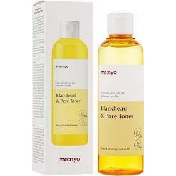 Тонер очищаючий для боротьби з чорними цятками Manyo Blackhead Pore Toner 210 ml 8809730952489, фото №1 Тонер очищаючий для боротьби з чорними цятками Manyo Blackhead Pore Toner 210 ml 8809730952489, фото №1