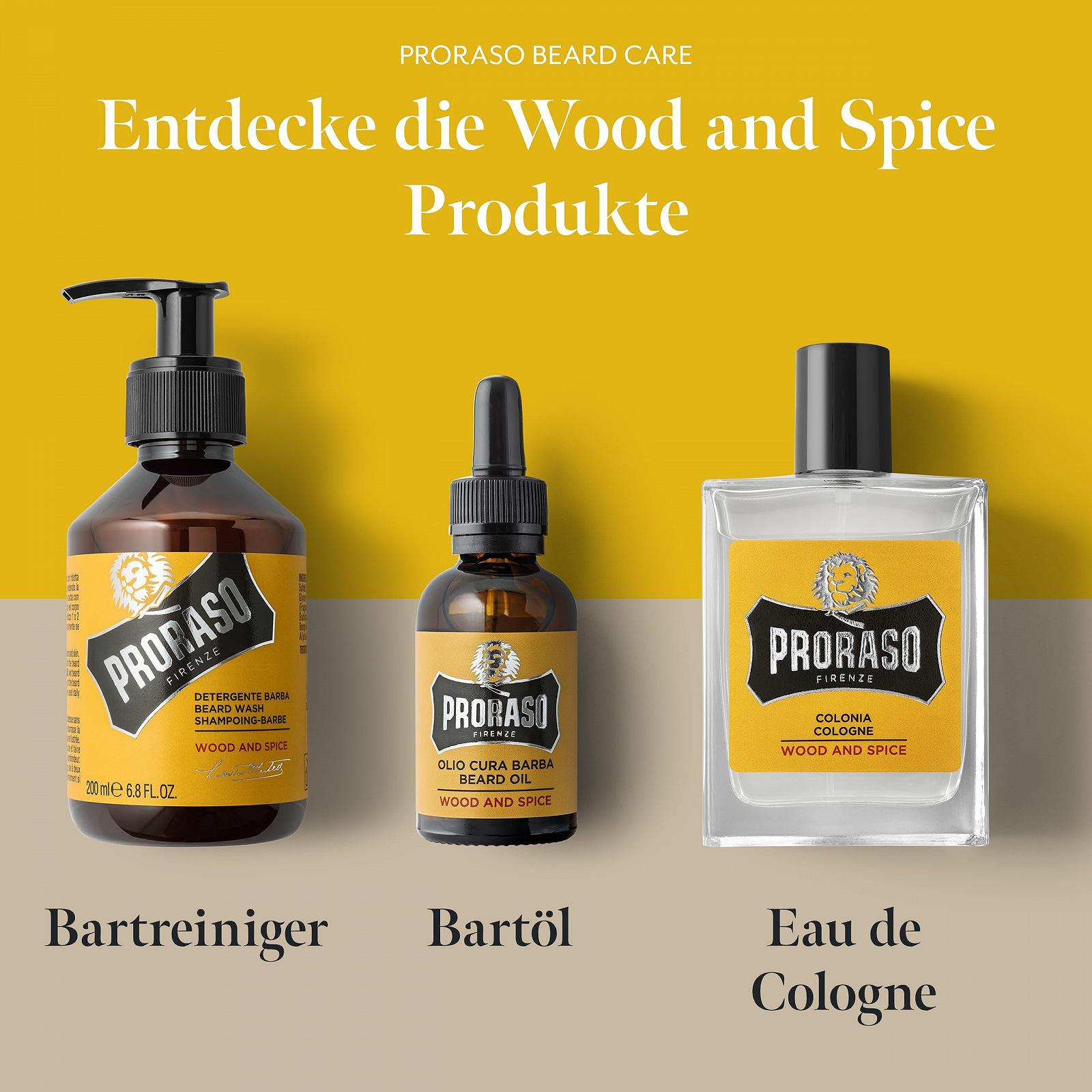 Одеколон PRORASO Wood e Spice, 100 мл, фото №4