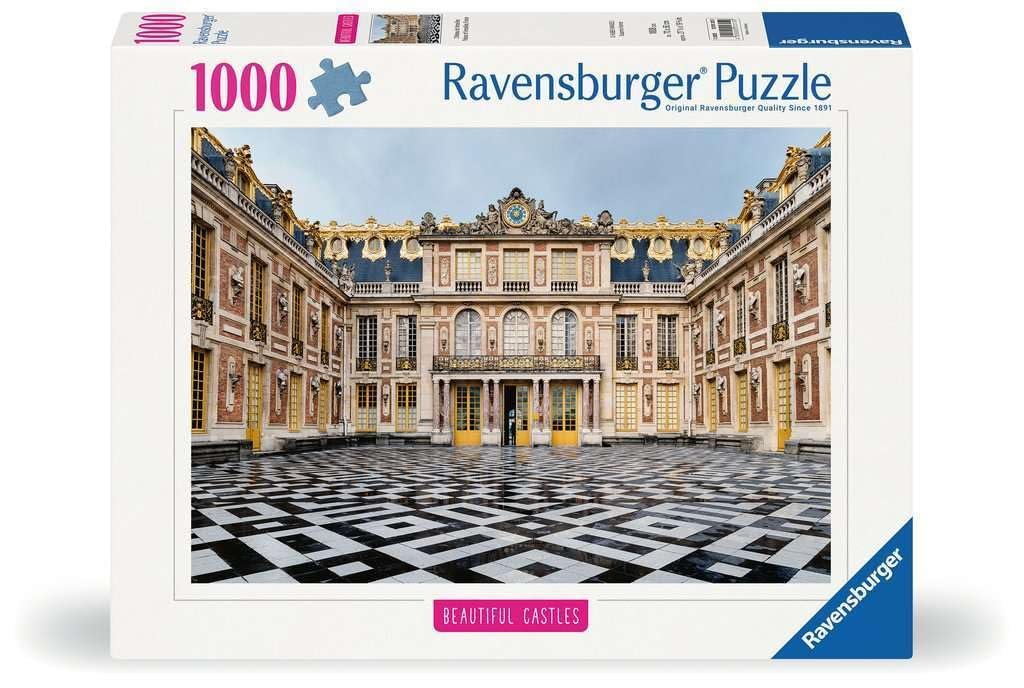 Пазл Ravensburger Beautiful Castles Версальський замок 1000 деталей 14+ 70 x 50 см, фото №1