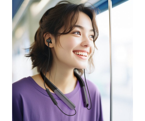 Навушники ACEFAST N1 neck hanging Bluetooth earphones Black, фото №6
