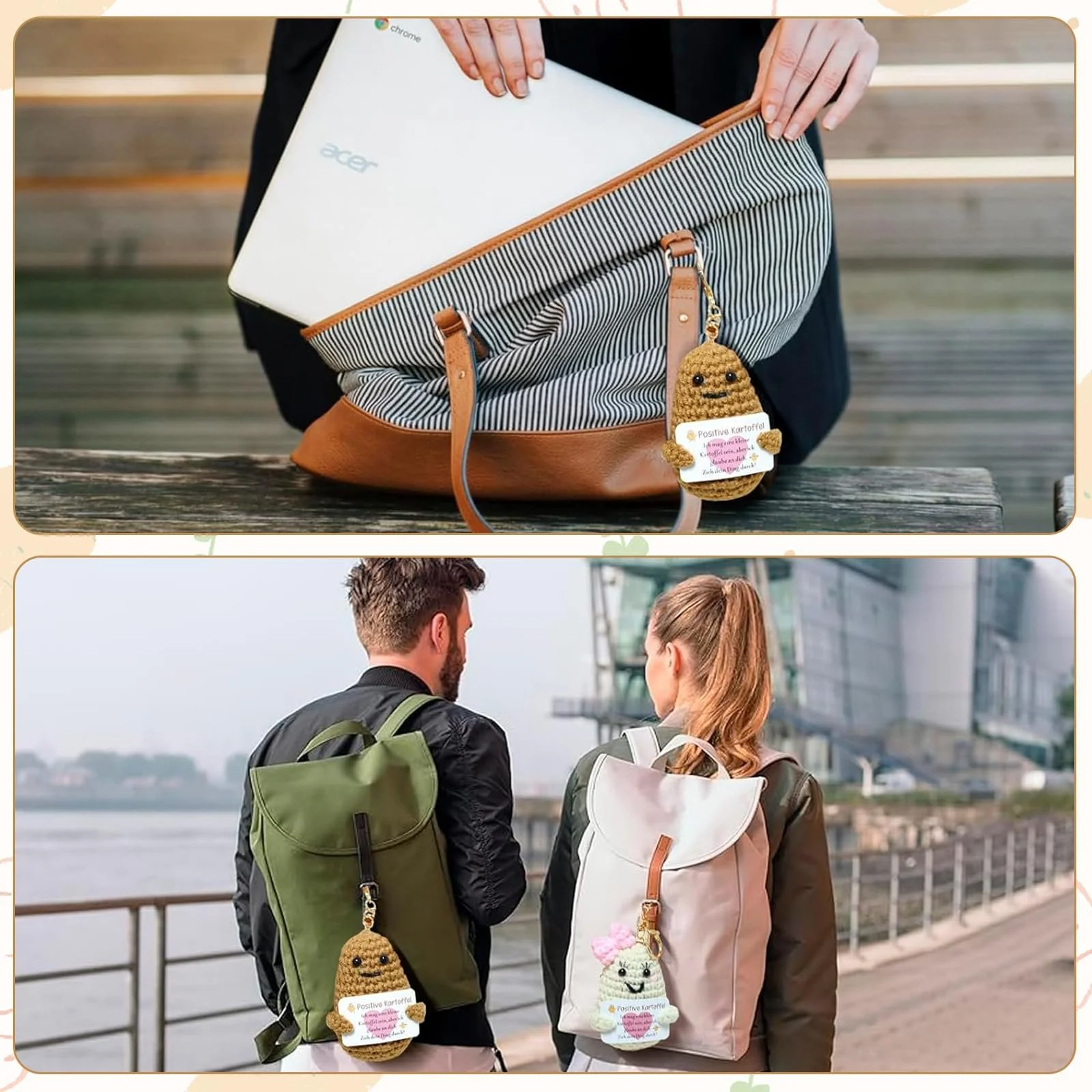 LEOEASIY Positive Potato Вязаные Игрушки, фото №3 LEOEASIY Positive Potato Вязаные Игрушки, фото №3