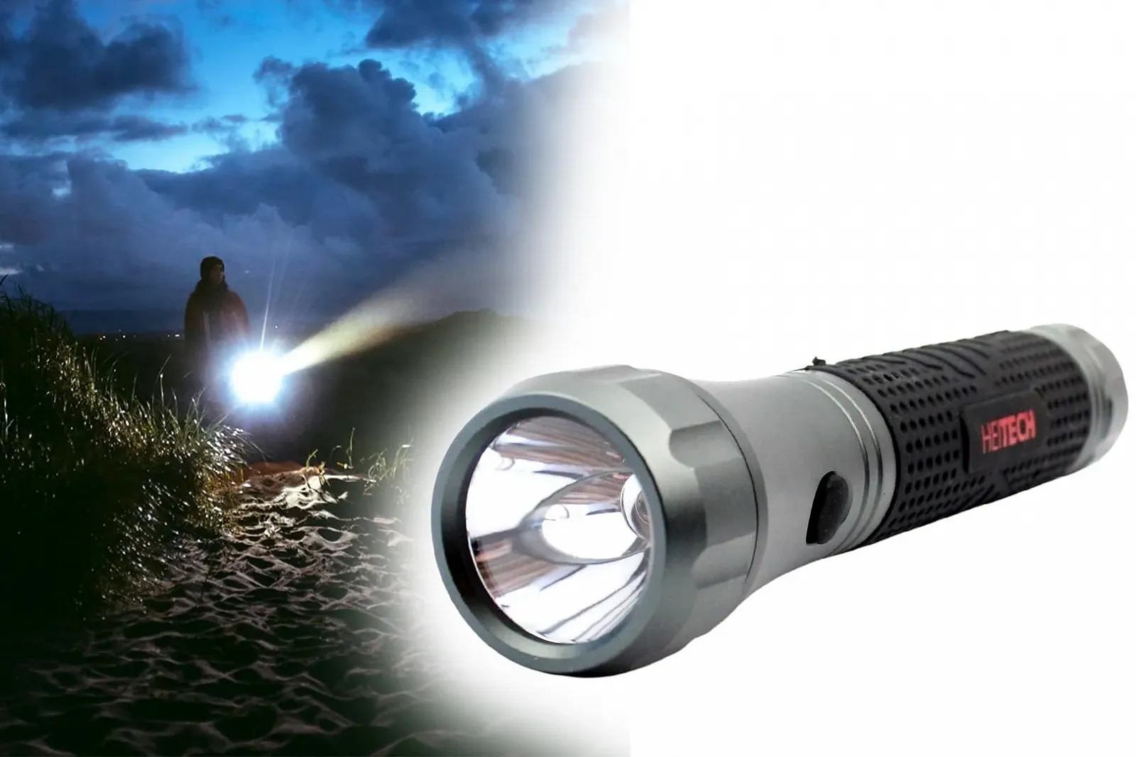 Ліхтар BISOMO Cree LED 110 люмен, 24.5 см, алюміній, фото №1