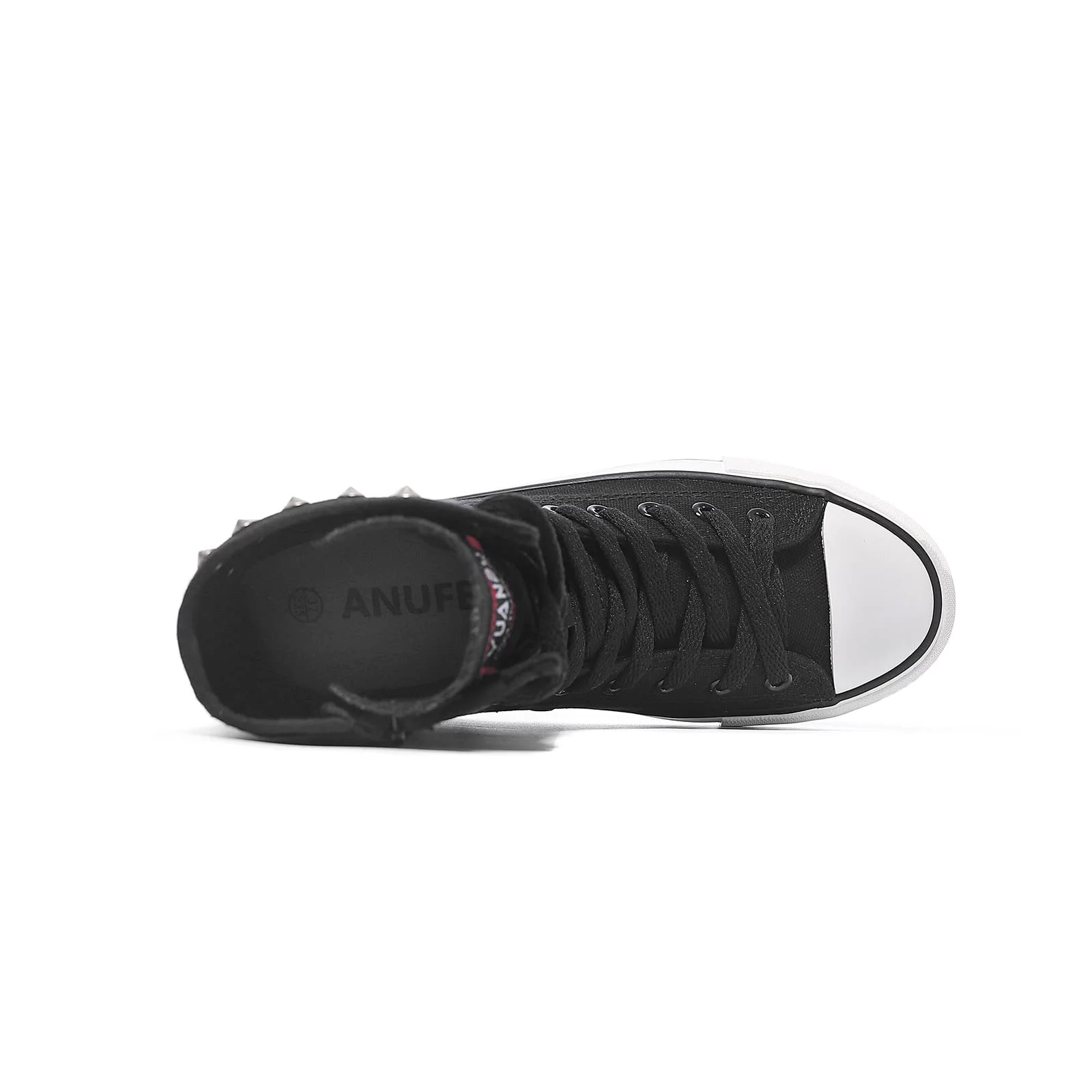 Високі текстильні кеди Momuk жіночі на шнурівці модні повсякденні, фото №5