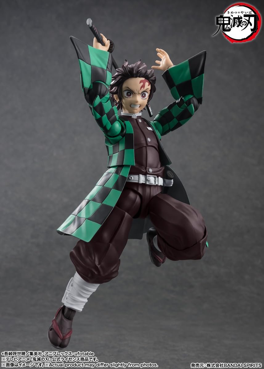 Фигурка Bandai Spirits Demon Slayer: Kimetsu no Yaiba S.H. Figuarts Тандзиро Камадо, 14 см, фото №8
