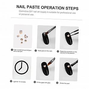 Підвіски для нігтів Housoutil Стрази, прикраси для манікюру, скляні synthetic.ua - Фото 1