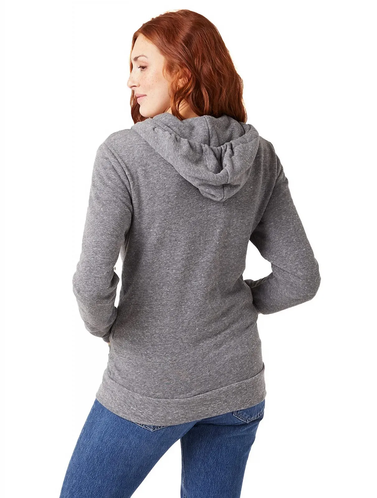 Толстовка на блискавці унісекс Alternative Rocky Eco-Fleece, фото №3