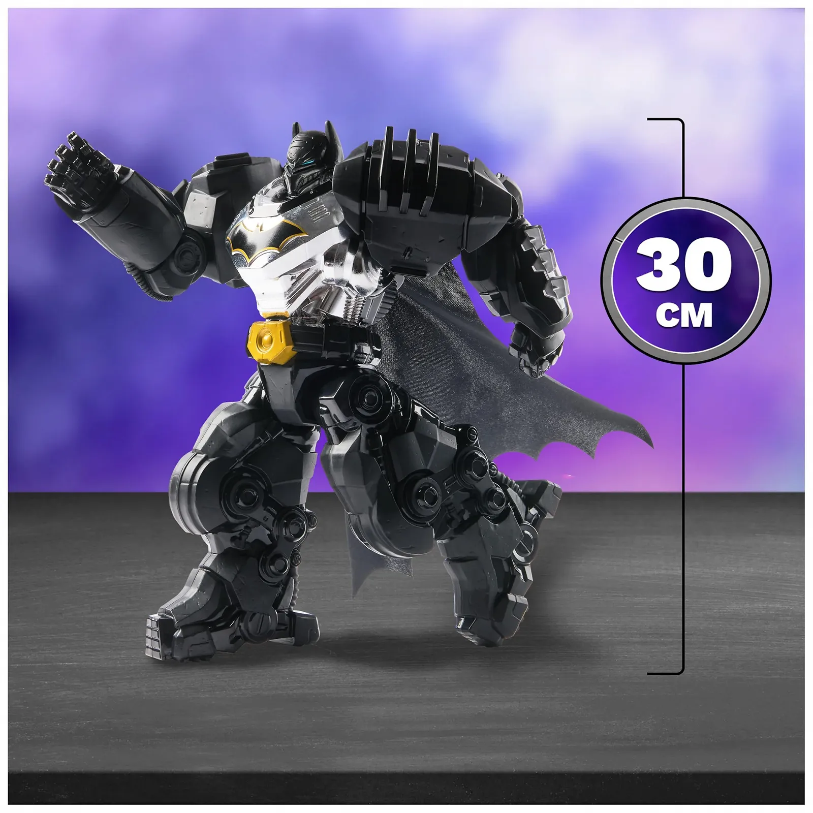 Екшн-фігурка Spin Master DC Metal Force Batman 30 см 8 точок артикуляції, фото №2