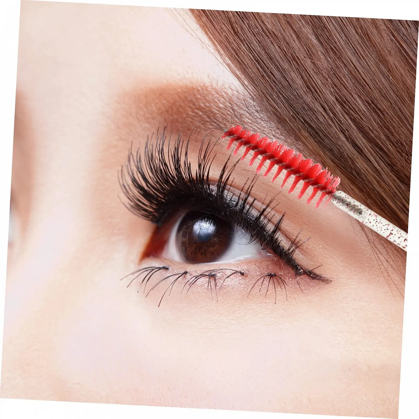 Щіточка для макіяжу Ipetboom Diamant 30 шт, одноразова, пластиковий аплікатор, фото №7