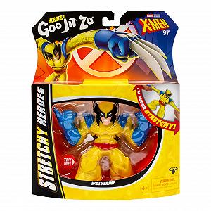 Фигурка-игрушка Heroes of Goo Jit Zu Marvel Studios X-Men '97 Росомаха Эластичная с металлическим реоскопическим наполнителем X-Gen synthetic.ua - Фото 1