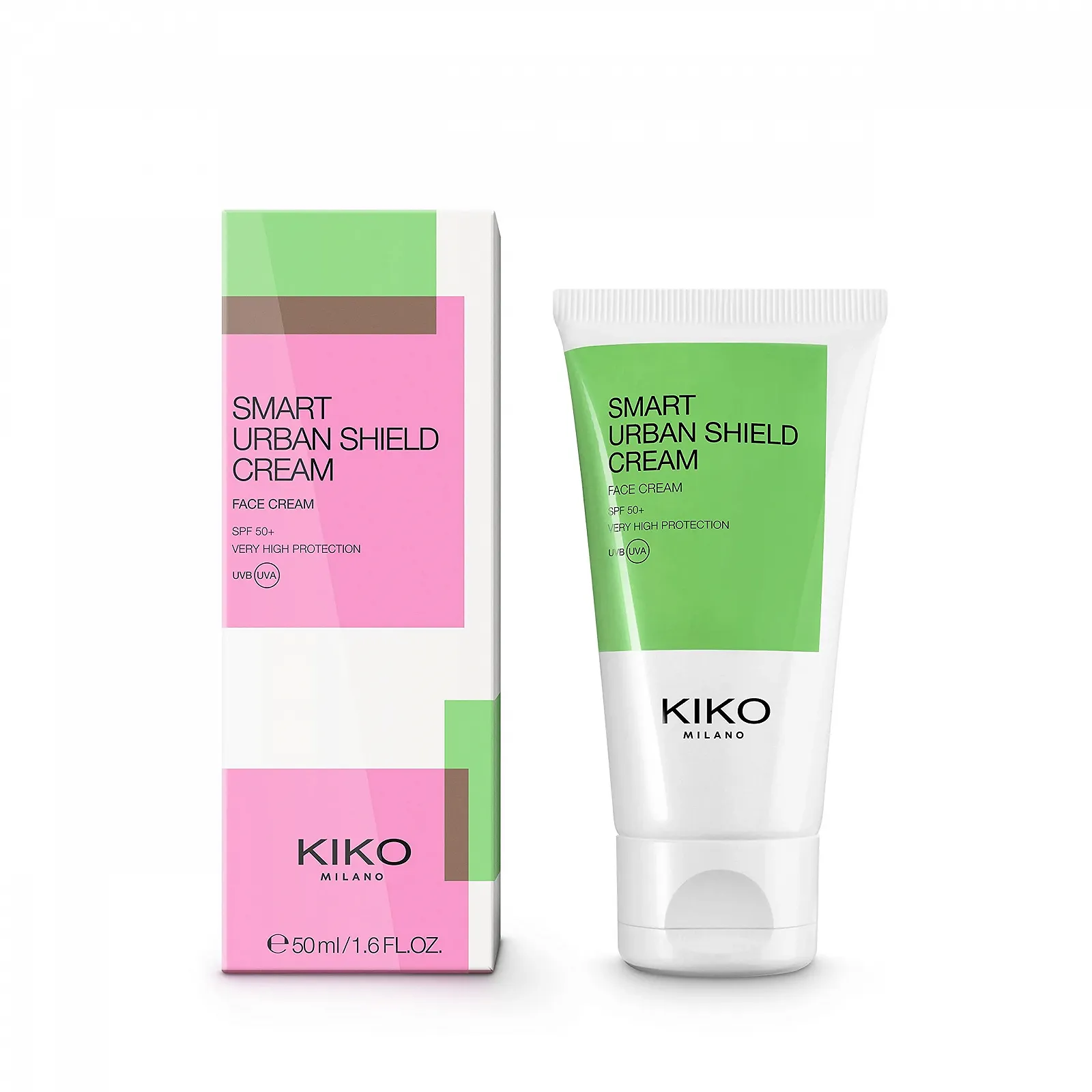 Зволожуючий денний крем KIKO Milano Smart Urban Shield SPF 50+, фото №3 Зволожуючий денний крем KIKO Milano Smart Urban Shield SPF 50+, фото №3