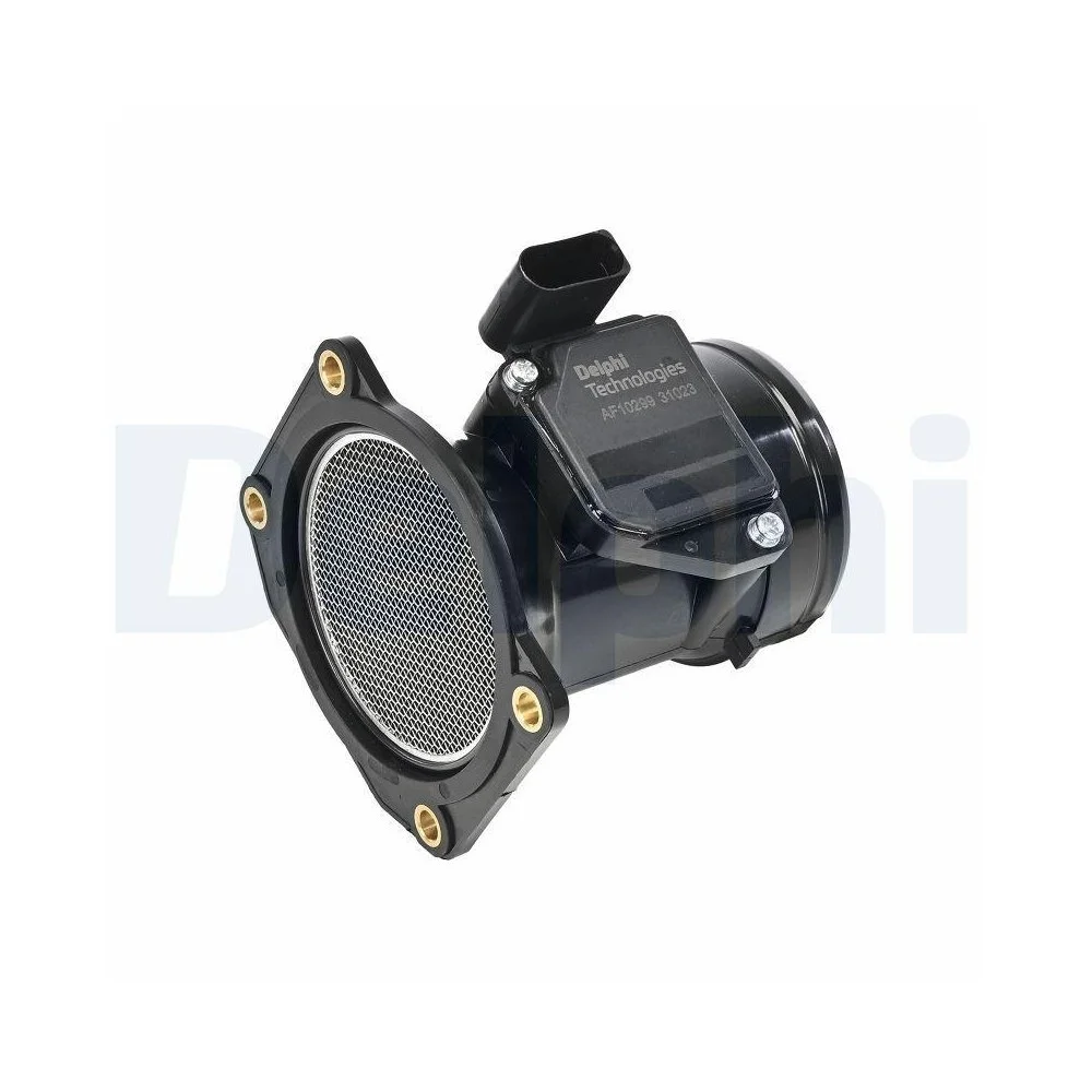 Витратомір повітря DELPHI AF10299-12B1 для AUDI SEAT SKODA VW VAG, фото №1