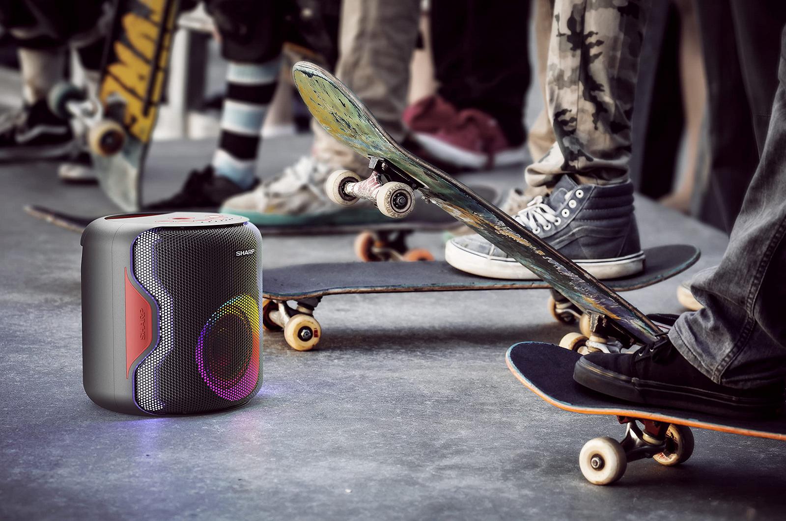 Колонка Sharp PS-921 14 часов воспроизведения Bluetooth TWS Черный, фото №5 Колонка Sharp PS-921 14 часов воспроизведения Bluetooth TWS Черный, фото №5