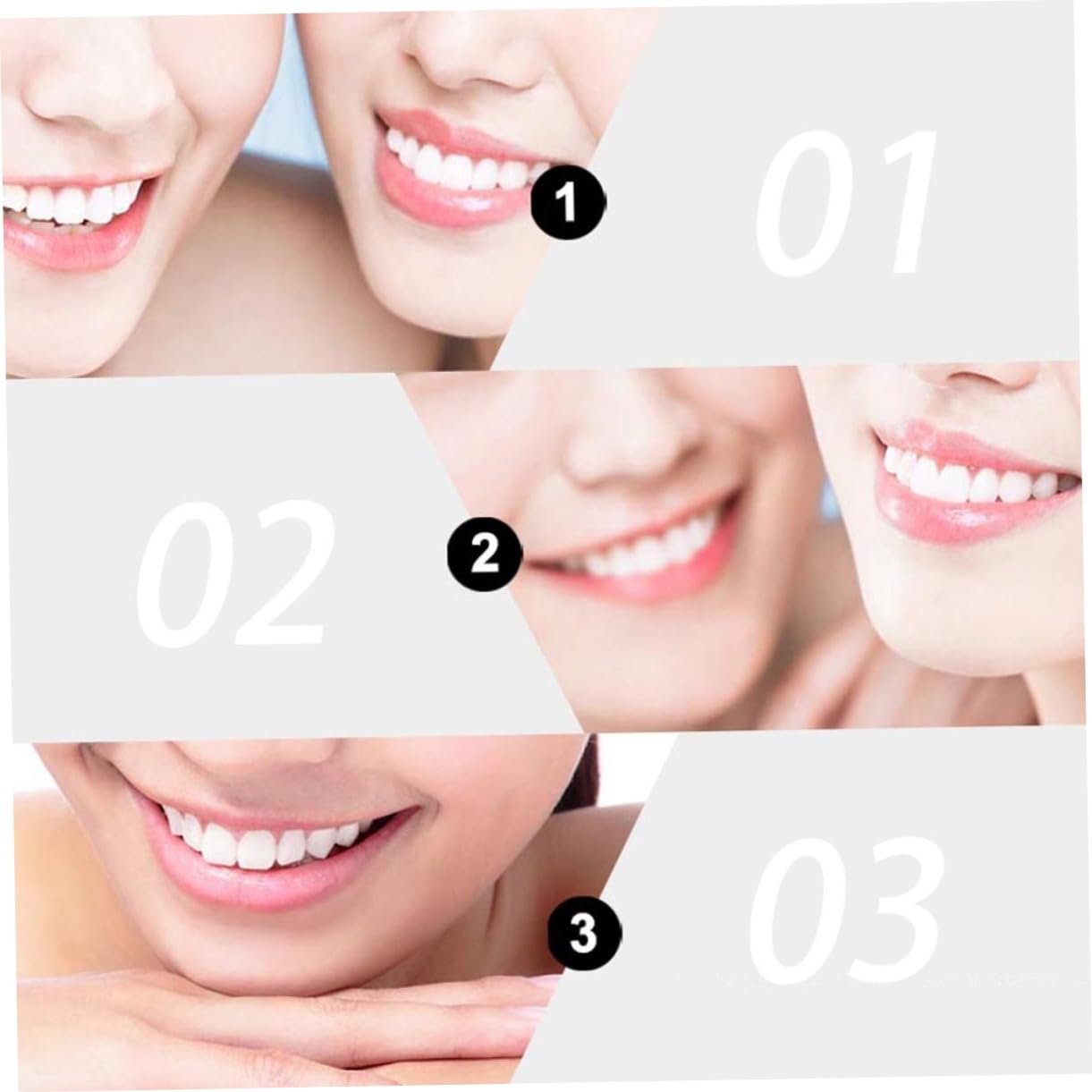 Звукова електрична зубна щітка VALICLUD 3 в 1 акумуляторна White, фото №4