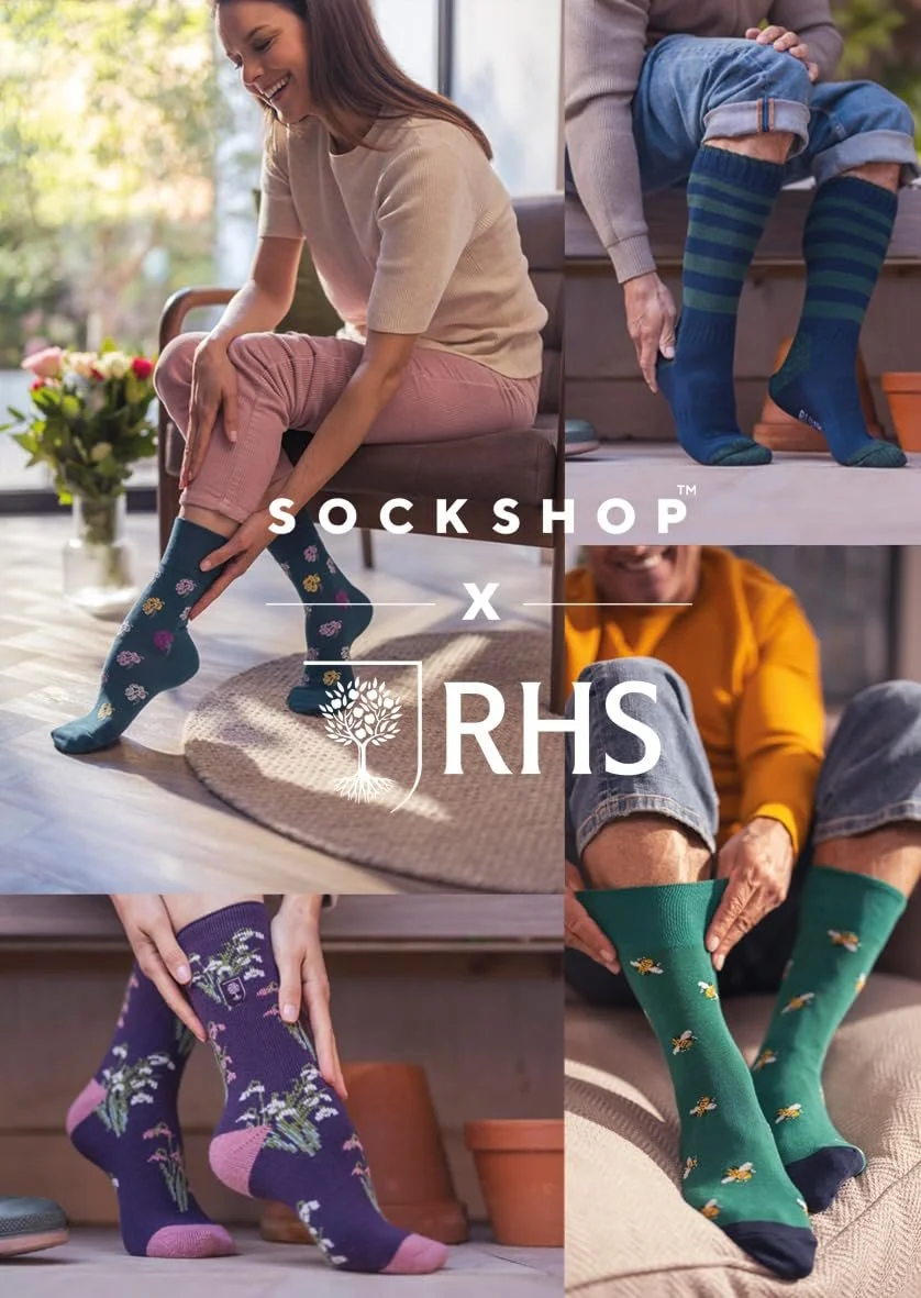 Носки SockShop RHS Royal Horticultural Society Женские Носки - Фрукты, Цветы и Ботанические Узоры, Яркие и Красочные, Размер 4-8, фото №6