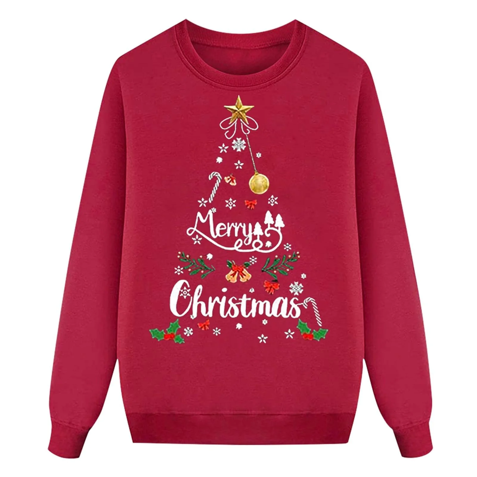 Кофта Generisch Рождественский принт с длинным рукавом, трехкомпонентный семейный комплект с капюшоном, детский стиль, фото №1