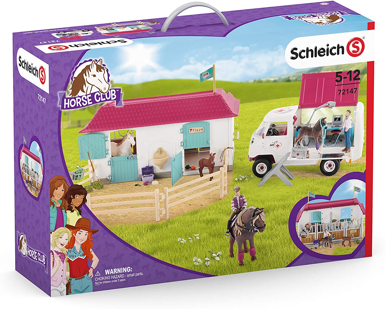Игровой набор Schleich 72147 Конюшня, фото №7