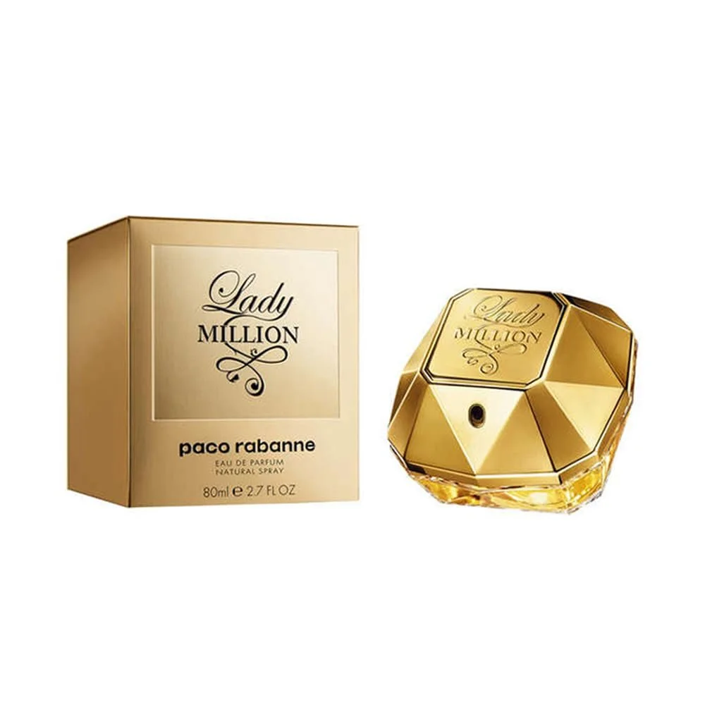 Парфюмированная вода Paco Rabanne Lady Million 80 мл, фото №1 Парфюмированная вода Paco Rabanne Lady Million 80 мл, фото №1